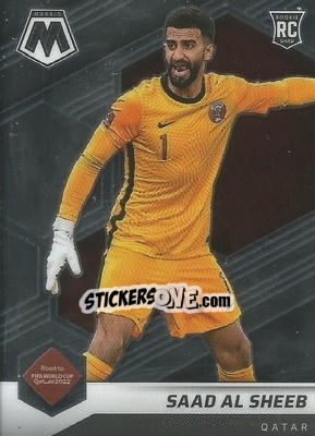 Sticker Saad Al Sheeb - Road to FIFA World Cup Qatar 2022 Mosaic n. 73 - Panini