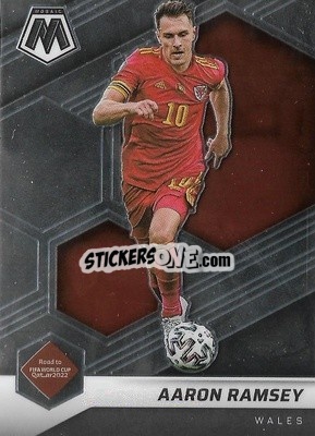 Sticker Aaron Ramsey - Road to FIFA World Cup Qatar 2022 Mosaic n. 86 - Panini