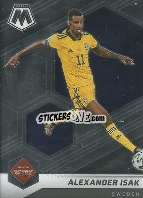 Sticker Alexander Isak - Road to FIFA World Cup Qatar 2022 Mosaic n. 87 - Panini