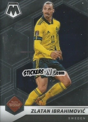 Sticker Zlatan Ibrahimovic - Road to FIFA World Cup Qatar 2022 Mosaic n. 90 - Panini