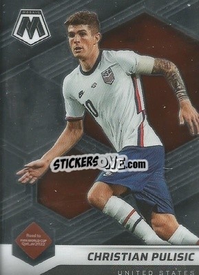 Sticker Christian Pulisic - Road to FIFA World Cup Qatar 2022 Mosaic n. 100 - Panini