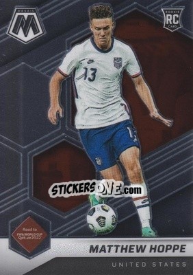 Sticker Matthew Hoppe - Road to FIFA World Cup Qatar 2022 Mosaic n. 103 - Panini
