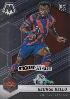 Sticker George Bello - Road to FIFA World Cup Qatar 2022 Mosaic n. 105 - Panini