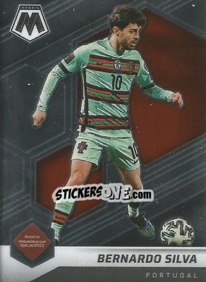 Sticker Bernardo Silva - Road to FIFA World Cup Qatar 2022 Mosaic n. 107 - Panini