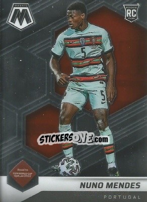 Sticker Nuno Mendes - Road to FIFA World Cup Qatar 2022 Mosaic n. 111 - Panini