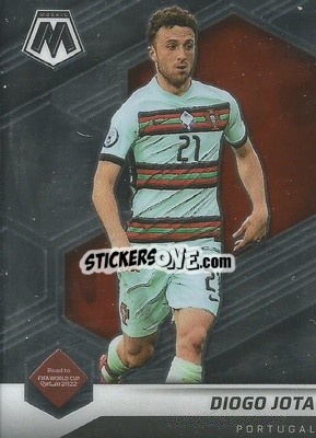 Sticker Diogo Jota - Road to FIFA World Cup Qatar 2022 Mosaic n. 113 - Panini