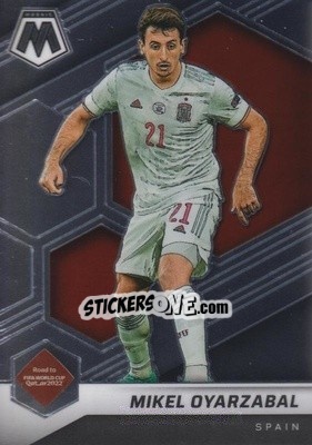 Cromo Mikel Oyarzabal - Road to FIFA World Cup Qatar 2022 Mosaic n. 127 - Panini