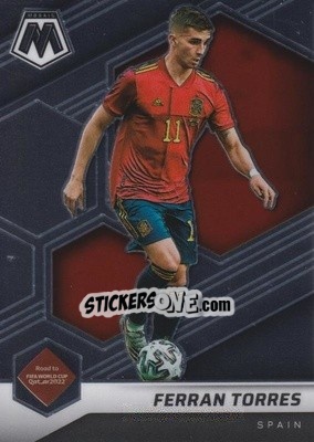 Sticker Ferran Torres - Road to FIFA World Cup Qatar 2022 Mosaic n. 128 - Panini