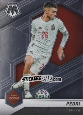 Sticker Pedri - Road to FIFA World Cup Qatar 2022 Mosaic - Panini