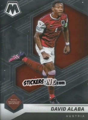 Sticker David Alaba - Road to FIFA World Cup Qatar 2022 Mosaic n. 132 - Panini