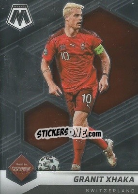 Sticker Granit Xhaka - Road to FIFA World Cup Qatar 2022 Mosaic n. 139 - Panini