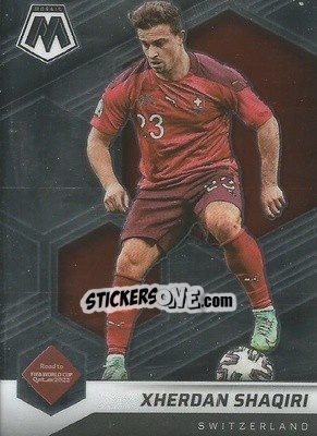 Sticker Xherdan Shaqiri - Road to FIFA World Cup Qatar 2022 Mosaic n. 143 - Panini