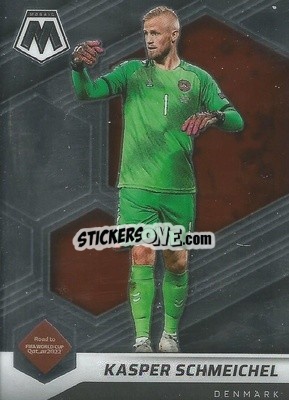 Sticker Kasper Schmeichel - Road to FIFA World Cup Qatar 2022 Mosaic n. 151 - Panini