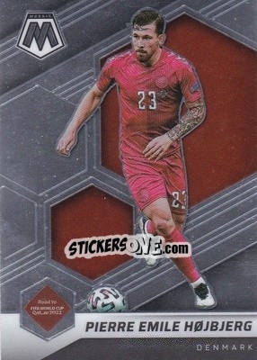 Sticker Pierre Emile Hojbjerg - Road to FIFA World Cup Qatar 2022 Mosaic n. 153 - Panini