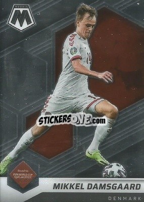 Cromo Mikkel Damsgaard - Road to FIFA World Cup Qatar 2022 Mosaic - Panini