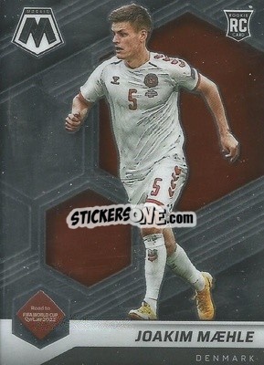 Sticker Joakim Maehle - Road to FIFA World Cup Qatar 2022 Mosaic n. 155 - Panini