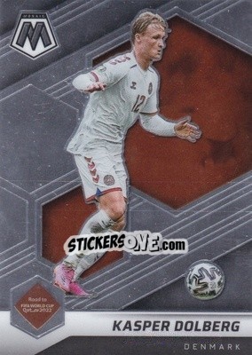 Sticker Kasper Dolberg - Road to FIFA World Cup Qatar 2022 Mosaic n. 156 - Panini