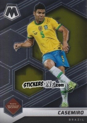 Sticker Casemiro - Road to FIFA World Cup Qatar 2022 Mosaic n. 157 - Panini
