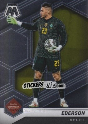 Sticker Ederson - Road to FIFA World Cup Qatar 2022 Mosaic n. 161 - Panini