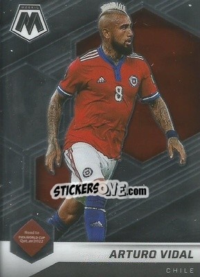 Sticker Arturo Vidal - Road to FIFA World Cup Qatar 2022 Mosaic n. 165 - Panini