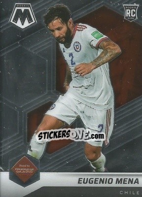 Sticker Eugenio Mena - Road to FIFA World Cup Qatar 2022 Mosaic - Panini