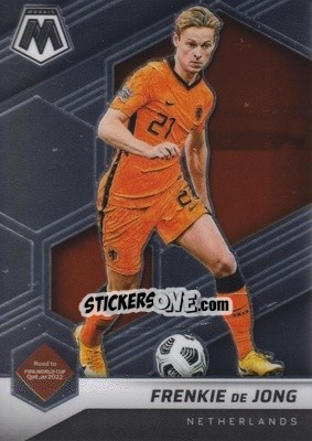 Sticker Frenkie de Jong - Road to FIFA World Cup Qatar 2022 Mosaic n. 172 - Panini