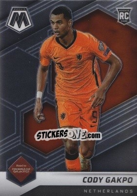 Sticker Cody Gakpo - Road to FIFA World Cup Qatar 2022 Mosaic n. 177 - Panini