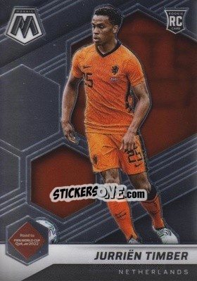 Sticker Jurrien Timber - Road to FIFA World Cup Qatar 2022 Mosaic n. 178 - Panini