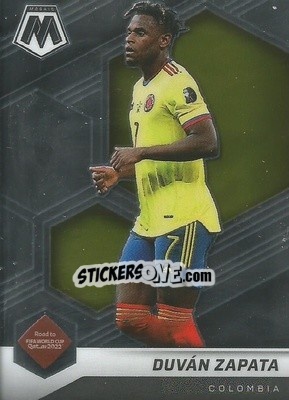 Figurina Duvan Zapata - Road to FIFA World Cup Qatar 2022 Mosaic - Panini