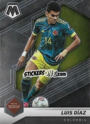 Sticker Luis Diaz - Road to FIFA World Cup Qatar 2022 Mosaic n. 180 - Panini