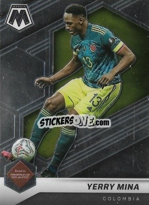 Sticker Yerry Mina - Road to FIFA World Cup Qatar 2022 Mosaic n. 183 - Panini