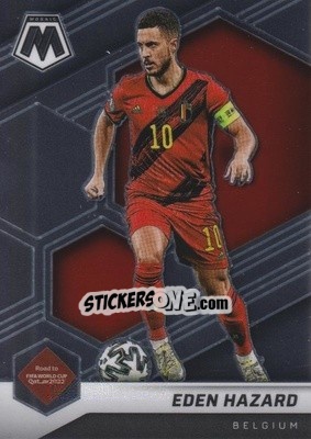 Sticker Eden Hazard - Road to FIFA World Cup Qatar 2022 Mosaic n. 190 - Panini
