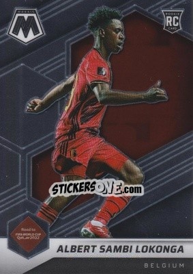 Sticker Albert Sambi Lokonga - Road to FIFA World Cup Qatar 2022 Mosaic n. 192 - Panini