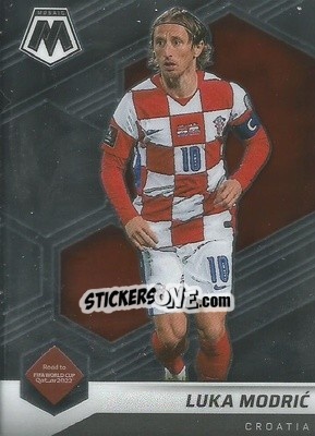 Sticker Luka Modric - Road to FIFA World Cup Qatar 2022 Mosaic n. 195 - Panini