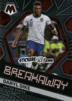 Sticker Daryl Dike - Road to FIFA World Cup Qatar 2022 Mosaic n. 2b - Panini