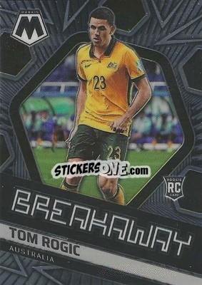 Sticker Tom Rogic - Road to FIFA World Cup Qatar 2022 Mosaic n. 3b - Panini