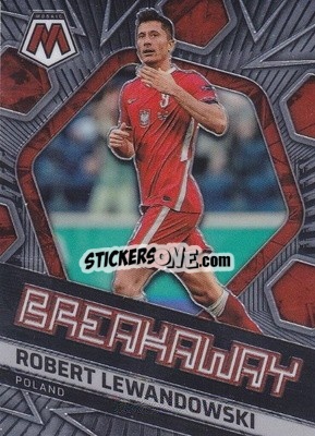 Sticker Robert Lewandowski - Road to FIFA World Cup Qatar 2022 Mosaic n. 4b - Panini