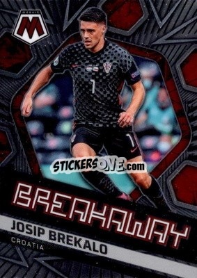 Sticker Josip Brekalo - Road to FIFA World Cup Qatar 2022 Mosaic n. 7b - Panini