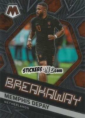 Sticker Memphis Depay - Road to FIFA World Cup Qatar 2022 Mosaic n. 8b - Panini