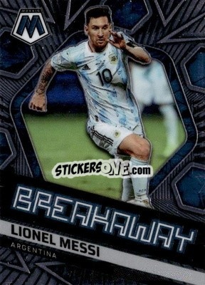 Sticker Lionel Messi - Road to FIFA World Cup Qatar 2022 Mosaic n. 10b - Panini