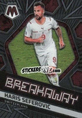 Sticker Haris Seferovic - Road to FIFA World Cup Qatar 2022 Mosaic n. 11b - Panini