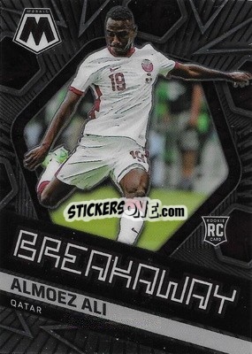 Sticker Almoez Ali - Road to FIFA World Cup Qatar 2022 Mosaic n. 14b - Panini