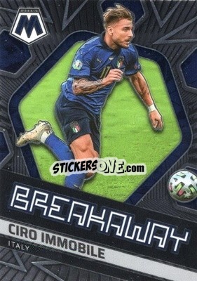 Sticker Ciro Immobile - Road to FIFA World Cup Qatar 2022 Mosaic n. 17b - Panini