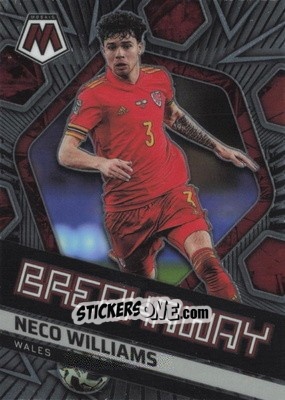 Sticker Neco Williams - Road to FIFA World Cup Qatar 2022 Mosaic n. 25b - Panini