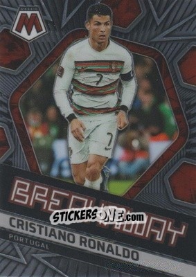Sticker Cristiano Ronaldo - Road to FIFA World Cup Qatar 2022 Mosaic n. 28b - Panini
