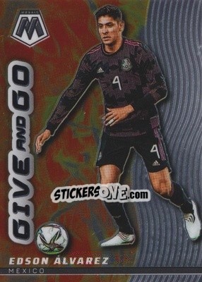 Sticker Edson Alvarez - Road to FIFA World Cup Qatar 2022 Mosaic n. 1gg - Panini
