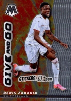 Sticker Denis Zakaria - Road to FIFA World Cup Qatar 2022 Mosaic n. 2gg - Panini