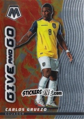 Sticker Carlos Gruezo - Road to FIFA World Cup Qatar 2022 Mosaic n. 5gg - Panini