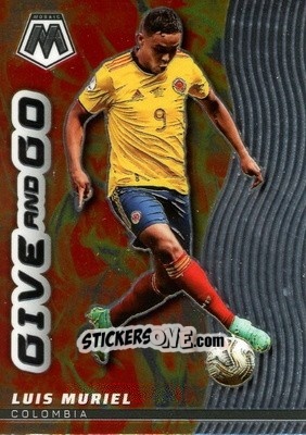 Sticker Luis Muriel - Road to FIFA World Cup Qatar 2022 Mosaic n. 7gg - Panini