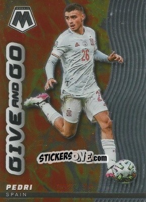 Sticker Pedri - Road to FIFA World Cup Qatar 2022 Mosaic n. 10gg - Panini